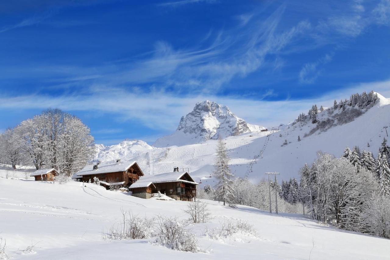 Hotel Les Aravis Saint-Jean-de-Sixt Exteriér fotografie